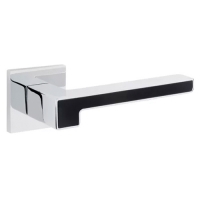 Ручки дверные Code Deco Slim H-30120-A-CR/B Ручки дверные Code Deco Slim H-30120-A-CR/B
