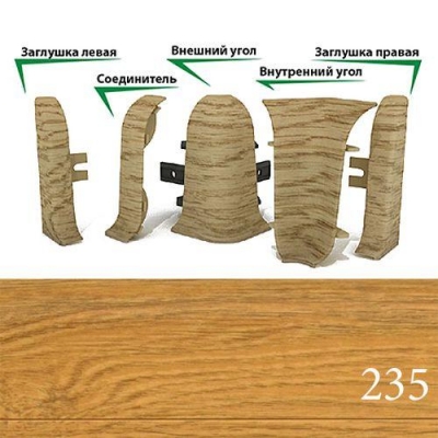 Внутренний угол ТАРКЕТТ 235 (цена за 2 шт)