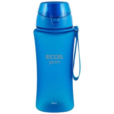 Бутылка для воды 480 мл ECOS SK5014 голубая арт.004735