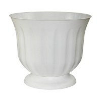 Горшок-Кашпо "Фламинго" 15л на подставке (белый) М1491 г.Октябрьский