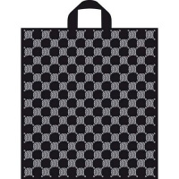 Пакет с петлевой ручкой 40 х 44+6 (37) (ТИКО) ПНД Серебряные Соты ПТЛ11136