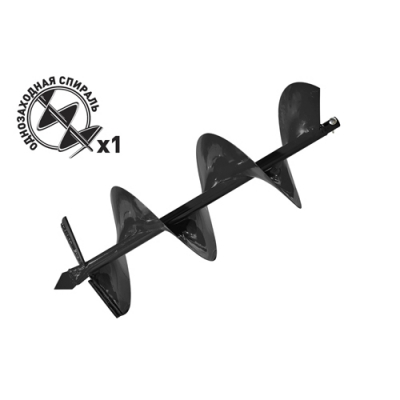 Шнек д/грунта d пос=20мм, D=300мм (CARVER AG-52)