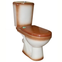 Унитаз-компакт "Комфорт" к/вып н/под 2реж в/к коричневый/д Rosa Киров Унитаз-компакт "Комфорт" к/вып н/под 2реж в/к коричневый/д Rosa Киров