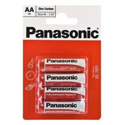 Эл.питания Panasonic Zinc Carbon R6RZ/4BP R6 BL4