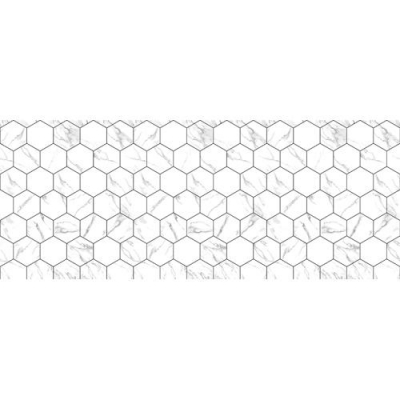 Панель Интерьерная ГЕКСАГОН МРАМОР 600 х 3000 мм (0,75мм) г.Барнаул