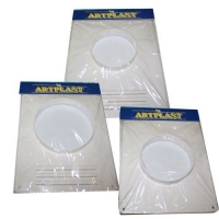 Площадка торцевая пластм.205х240 фланец D115 ТПП 115