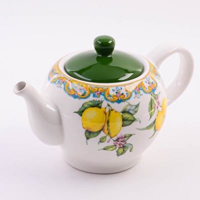 60159 Заварочный чайник с крышкой 950мл Лимонный праздник доломит LR (х16) "MAYER & BOCH" 60159 Заварочный чайник с крышкой 950мл Лимонный праздник доломит LR (х16) "MAYER & BOCH"