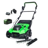 Аэратор-скарификатор аккумуляторный Greenworks , 40V, бесщеточный, c 1хАКБ 4Ач и ЗУ (2517607UB) Аэратор-скарификатор аккумуляторный Greenworks , 40V, бесщеточный, c 1хАКБ 4Ач и ЗУ (2517607UB)