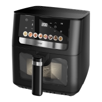 Аэрогриль Centek CT-3103 <6,5л> 1900Вт, сенсорное управление, 8 программ, автовыключение