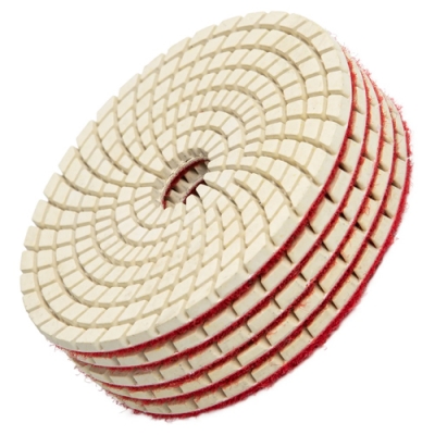 Алмазный гибкий шлифовальный круг, 100 мм, P 400, мокрое шлифование, 5шт.// Matrix арт.73510