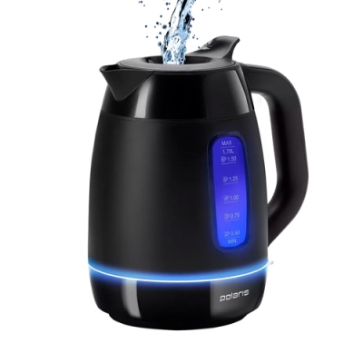 Чайник электрический Polaris PWK 0723DDW Water Way Pro Черный