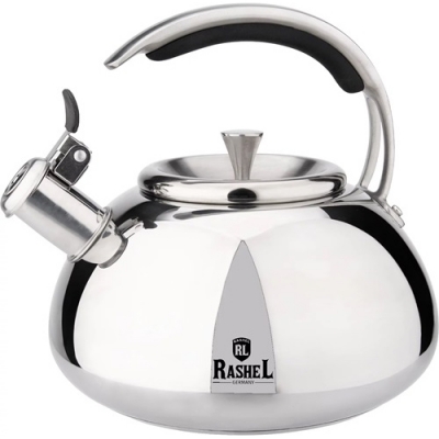 Чайник из нержавеющей стали 3 л со свистком (М-7901) "МАРУСЯ" Чайник из нержавеющей стали 3 л со свистком (М-7901) "МАРУСЯ"