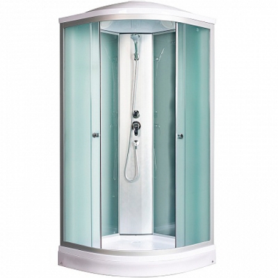 Душевая кабина ДАНА-281 W (белая) 90*90*215 низкий поддон (3 места) Душевая кабина ДАНА-281 W (белая) 90*90*215 низкий поддон (3 места)