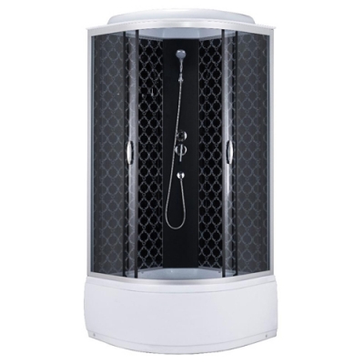 Душевая кабина ДАНА-730 90*90*215 (обои) высокий поддон (3 места)