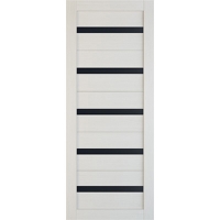 Дверь Эк шпон "Техно-5" Лиственница_90 ост.черное