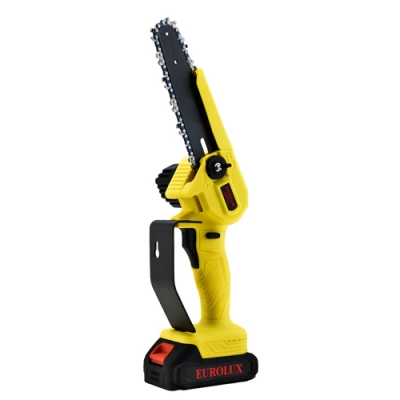 Электропила аккумуляторная ELS-20-Li-2К (с 2-мя АКБ 2А*ч и ЗУ в комплекте) ЕА+ Eurolux 70/10/55