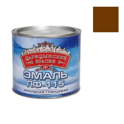 Эмаль ПФ-115 Царицынские краски шоколад 2,6 кг