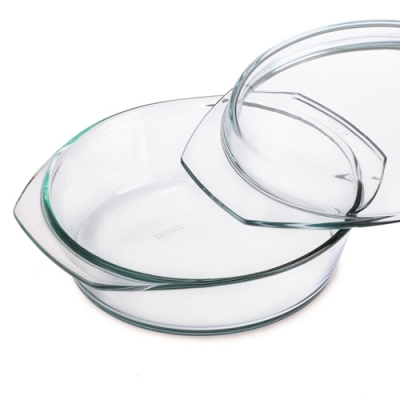 Форма для запекания с крышкой 2 л.; (арт.6026/6036) арт.СИС055