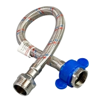 Гибкая подводка для воды с полимерным покрытием VALFEX 1/2" В-Н 40 см (200)