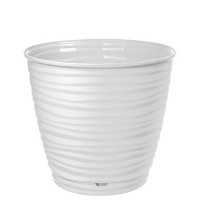 Горшок для цветов "Saffron" 5,4 л с поддоном (белый) 6103 Горшок для цветов "Saffron" 5,4 л с поддоном (белый) 6103