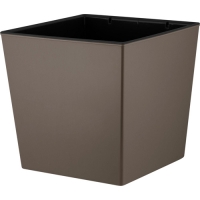 Горшок цветочный InGreen London CUBE 250х250мм 11,6л c дренажной вставкой французский платан IG7801