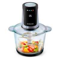 Измельчитель BRAYER 1408BR, 800Вт, стекл. чаша 3л, 6 лезвий из титана, LED дисплей Измельчитель BRAYER 1408BR, 800Вт, стекл. чаша 3л, 6 лезвий из титана, LED дисплей