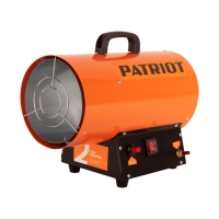 Калорифер газовый PATRIOT GS 12, 12 кВт, 320 м?/ч, пьезо поджиг, редуктор, шланг. Калорифер газовый PATRIOT GS 12, 12 кВт, 320 м?/ч, пьезо поджиг, редуктор, шланг.