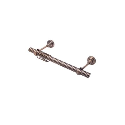 Карниз кованый Ле-Гранд d25 мм гладкий 2,4м 1рядный ОПТИ ТВИСТ антик-золото т/у ГП