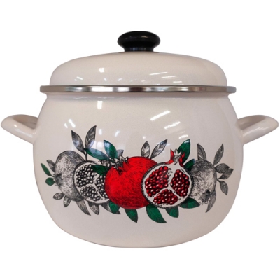 Кастрюля 3.5л С-4213АП2/4Жм ЦВЕТ ГРАНАТА (г.Лысьва)