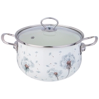 Кастрюля agness эмалированная со стеклянной крышкой, 3,8 л диа. 22см 943-058 Кастрюля agness эмалированная со стеклянной крышкой, 3,8 л диа. 22см 943-058