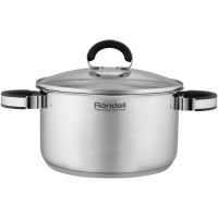 Кастрюля Rondell Brando RDS-1804 3.1л. d=20см (с крышкой) стальной