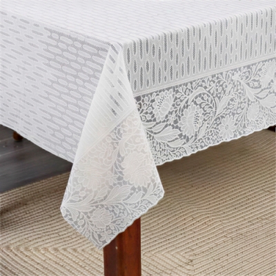 Клеенка ажурная Merletti 686 WH 1,37х20м без осн. гл,
