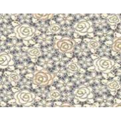 Клеенка ПВХ EASY LACE 157A ПВХ на тканевой основе 1,32 х 22 м.п.