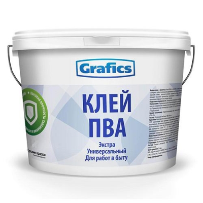 Клей ПВА универсальный "Grafics" 0,5 кг.