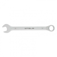 Ключ комбинированный, 16 мм, CrV, матовый хром// Stels арт.15221