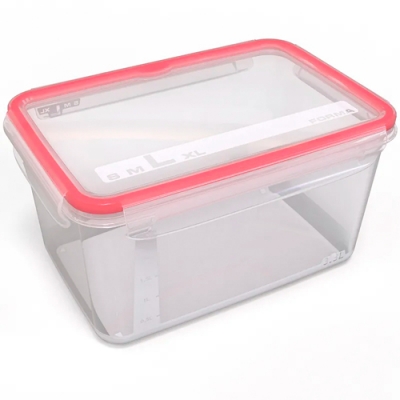 Контейнер герметичный для продуктов Экстра лок L 3,3л (красный) С67359 Полимербыт