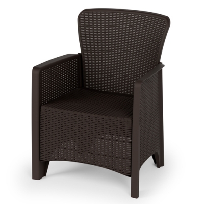 Кресло "Ротанг Лайт" 620х585х850мм МОККО (уп.1) М8909 г.Октябрьский