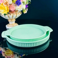 Круглое блюдо для запекания 30,5см в под.уп.(х18)Фарфор арт.205-782