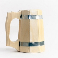 Кружка 1л (осина)