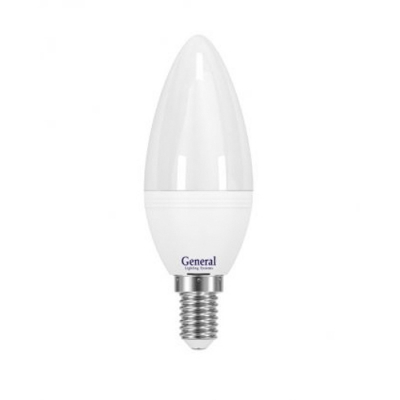 Лампа светодиодная GLDEN-CF-B-8-230-E14-4000 (660176)
