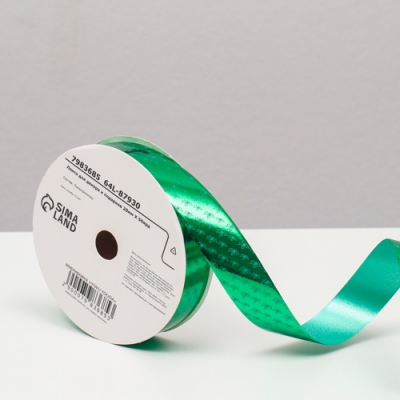 Лента для декора и подарков полипропилен 20мм*50 ярд. ёлки арт.7983685 г.Екатеринбург Лента для декора и подарков полипропилен 20мм*50 ярд. ёлки арт.7983685 г.Екатеринбург