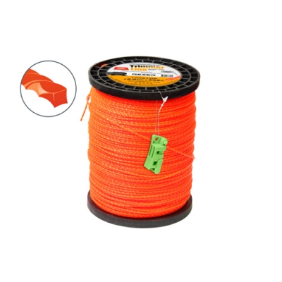 Леска для триммера Rezer Ultra-pro TWISTOP 2.4мм436м квадр. Rezer