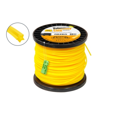 Леска GENERAL 2.4мм115м звезд. Rezer (27шт. в кор.) Леска GENERAL 2.4мм115м звезд. Rezer (27шт. в кор.)