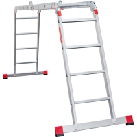 Лестница-трансформер алюмин.Новая Высота NV0320,4*4перекладины,шир.330мм 0320404