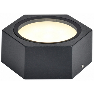 LIGHTING Светильник уличный 5204 потолочный под лампу GX53 IP65 черный IEK