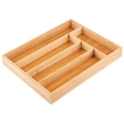 Лоток для столовых приборов BAMBOO, 37*30*4,5 см (бамбук) арт.105122