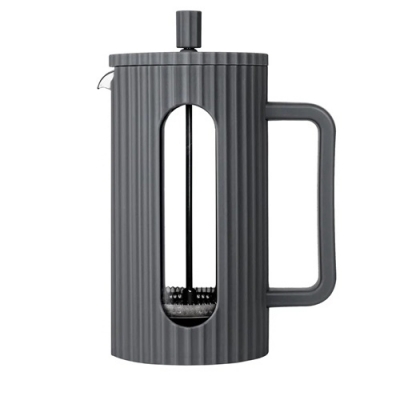 LR06-58-600 Френч-пресс <600мл> экологически чистый материал, стальной фильтр 18/10, боросил. стекло