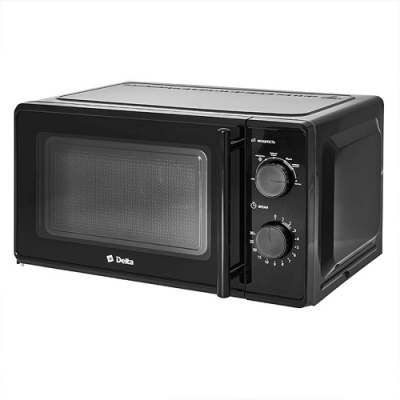 Микроволновая печь DELTA DL-85L20 черный, 700 Вт, 20л