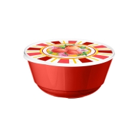 Миска Bergamo Homver 1л с крышкой с декором Сицилия 1351