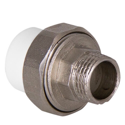 Муфта Tebo комбинированная разъемная наружняя резьба 25x1/2 O-ring TR-TB (140 штук)